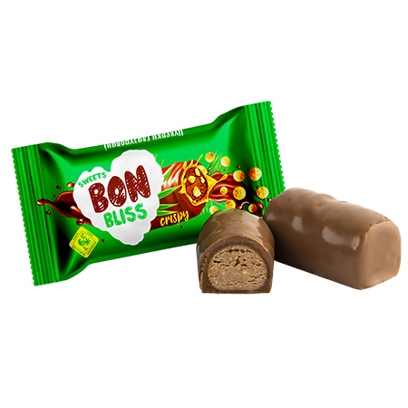 Цукерки глазуровані "BON BLISS" хрусткий